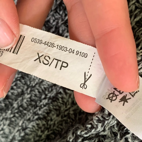 Bluenotes Gray Long Knitted Cardigan Cottagecore Fairycore Costal Grandmother - Picture 5 of 5